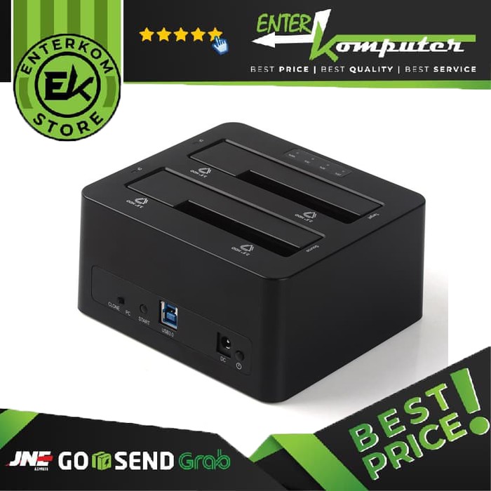 Accessories Orico 6629US3-C Dual Bay 2.5 &amp; 3.5-inch SATA HDD Docking Station USB 3.0