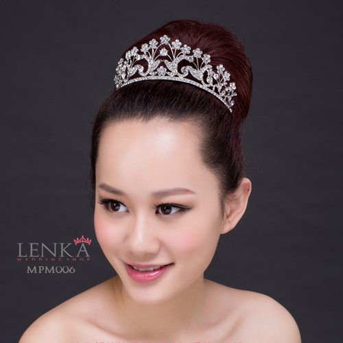 [PALING LARIS] MAHKOTA PESTA CROWN WEDDING BRIDAL AKSESORIS RAMBUT MPM006