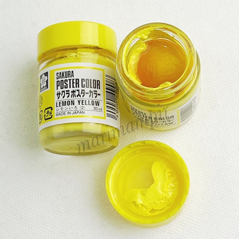 

CAT POSTER COLOR SAKURA 30 ML LEMON YELLOW