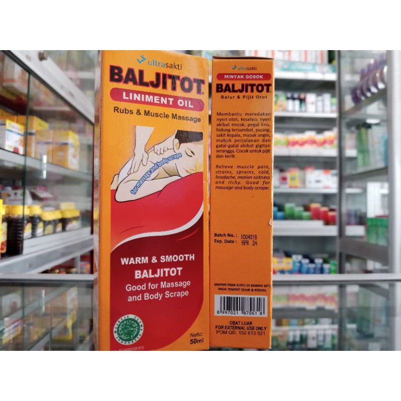 BALJITOT MINYAK GOSOK 50 ml | Minyak Pijat &amp; Kerik