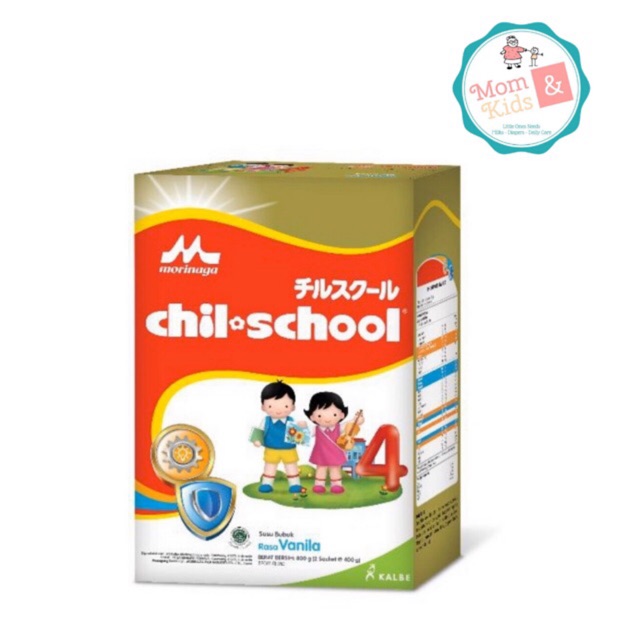 Chilschool Regular Gold Vanila Madu Strawberry Coklat Box 800gr | Morinaga Chil School Gold 800 g