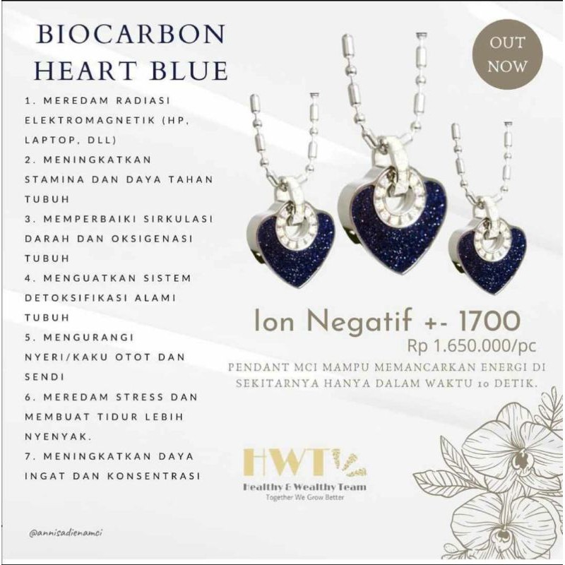 LSW Biokarbon Heart Blue