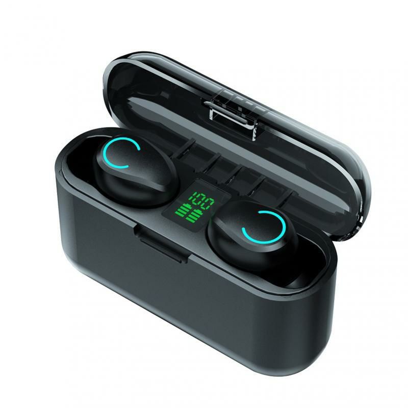 TWS 5.0 F9 Bluetooth Earphone In-ear Stereo  Wireless Headset  Voice waterproof