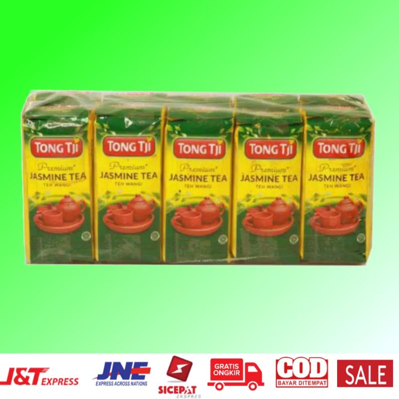

TEH TONG TJI PREMIUM JASMINE TEA PER 1 PACK ( 10pcs x 10gr )
