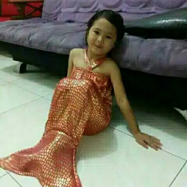 CUSTOM MERMAID ANAK PUTRI DUYUNG