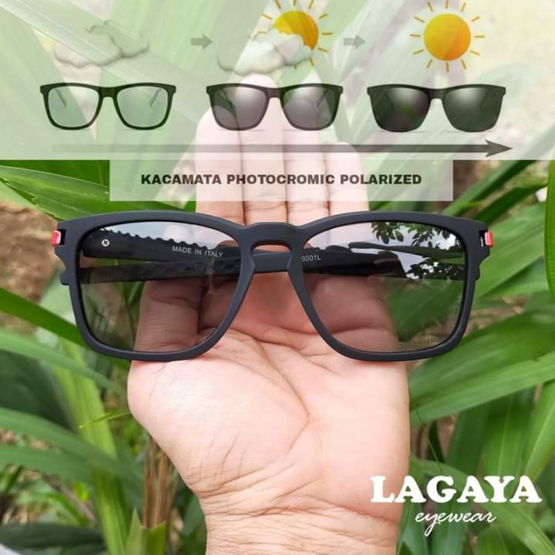 Kacamata Photocromic Anti Silau Siang & Malam