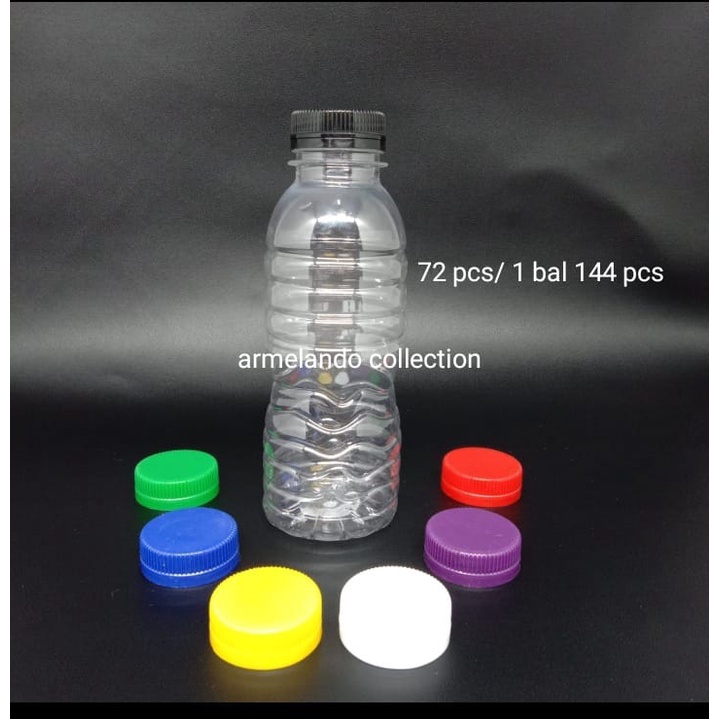 Botol SN 200 mil ISI [ 72 pcs ]Paking Kardus Free Botol Ulir Buat Minuman,Madu /Cairan Shortneck