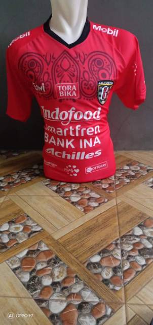 Jersey bola bali united liga 1 home top quality murah