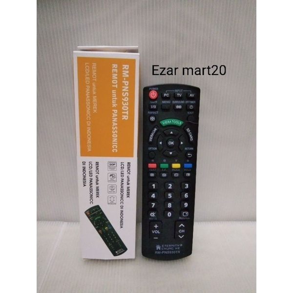 REMOTE TV MULTI CHUNGHE  PANASONIK VIERA LCD/LED RM 930 TR