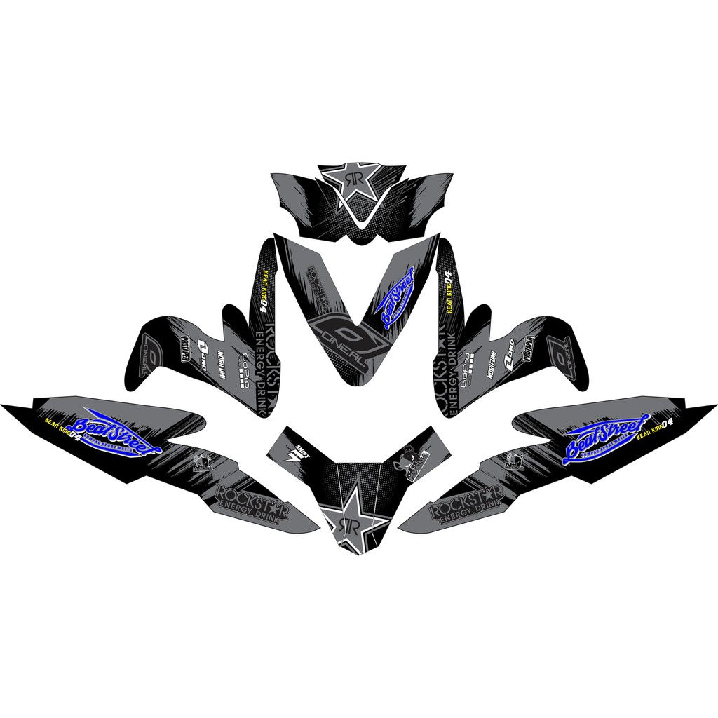 stiker decal beat 2019 / beat street 2019