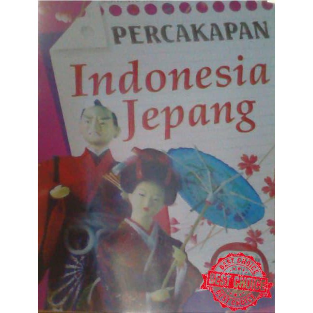 Buku Belajar Percakapan Bahasa Indonesia Jepang