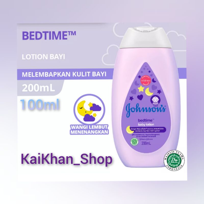 JOHNSON'S Bedtime Lotion - 100ml / 200ml