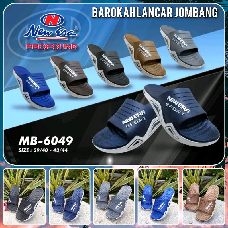 SANDAL KARET LAKI LAKI NEW ERA MB E 6049 / 1246 100% ORIGINAL BY NEW ERA