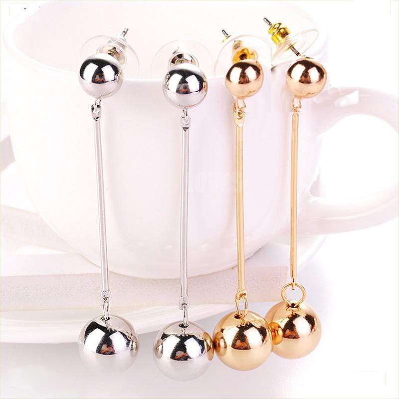 Anting wanita panjang kekinian style korea 398