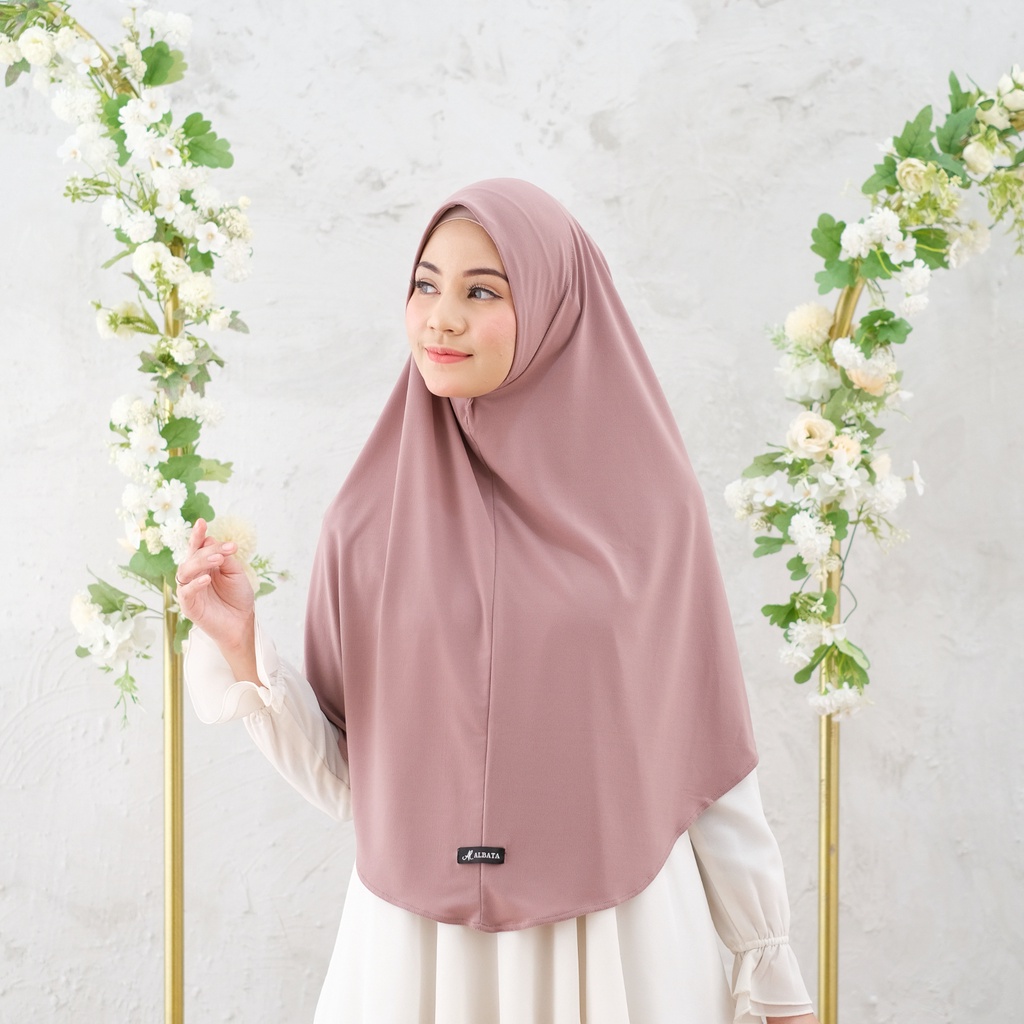Naura Instant - Albata Hijab-Naura Eggplant