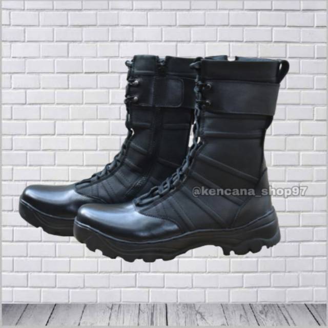 SEPATU PDL NINJA  ASLI KULIT