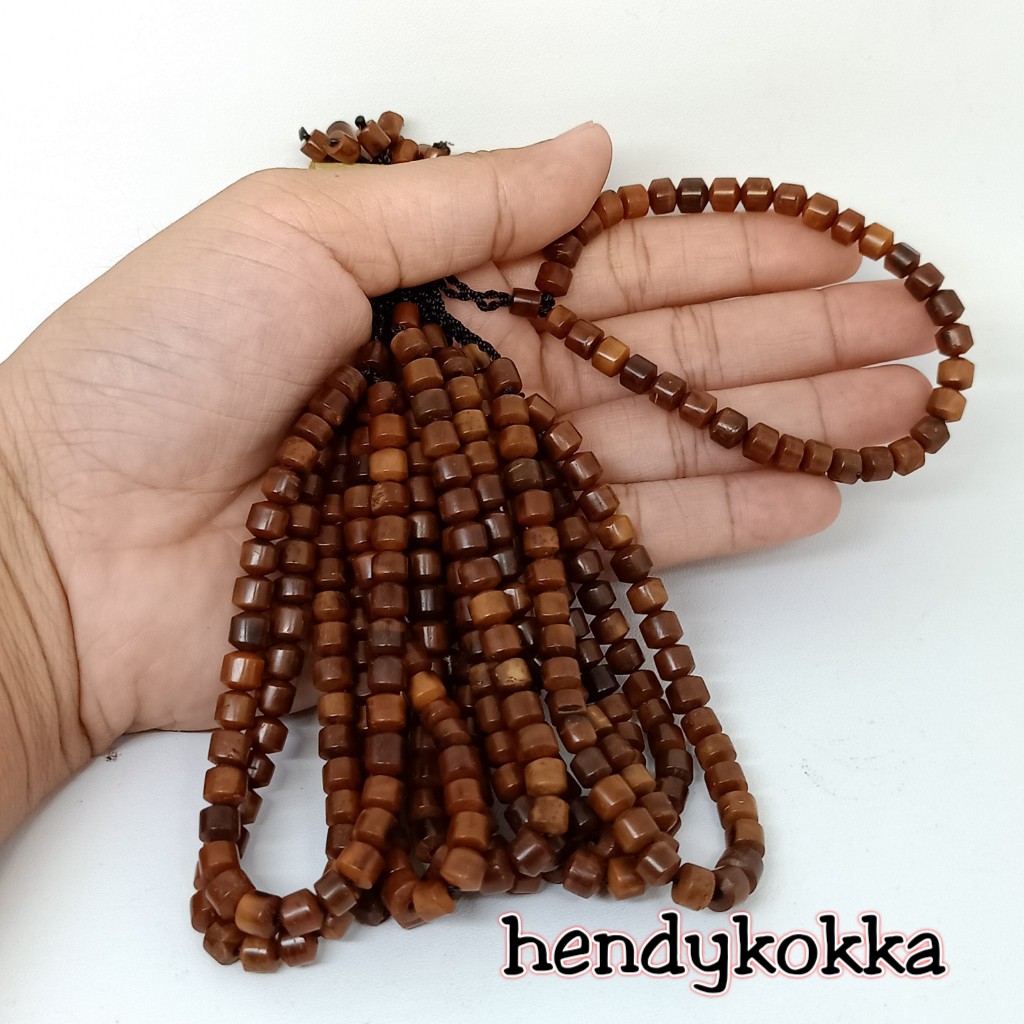 10 pcs gelang kokka kaukah kaokah fukkakah koka mardjan buntut 33 coklat