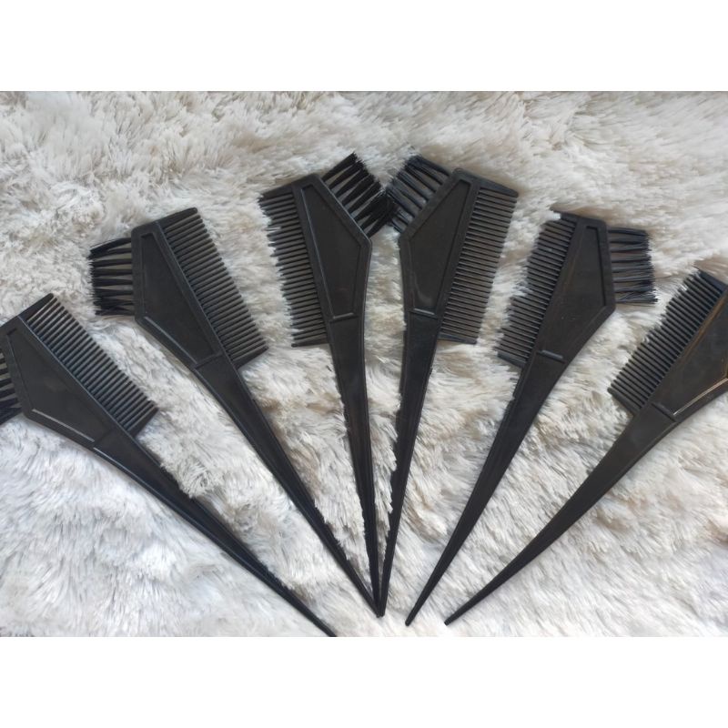 `ღ´ PHINKL `ღ´ Kuas cat sisir hitam aplikasi semir rambut plus sikat