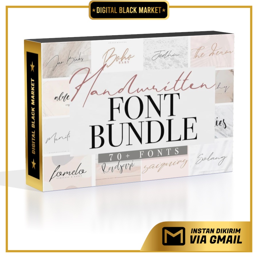 Handwritten Font Bundle Sale 99% Off