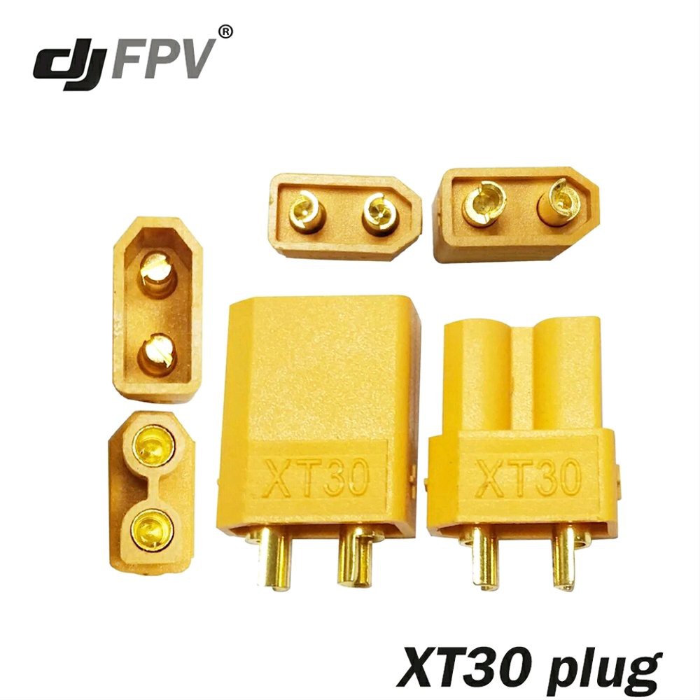 Jual 1 Pasang Konektor XT30 Male + Female Connector Plug For Micro Lipo Shopee Indonesia