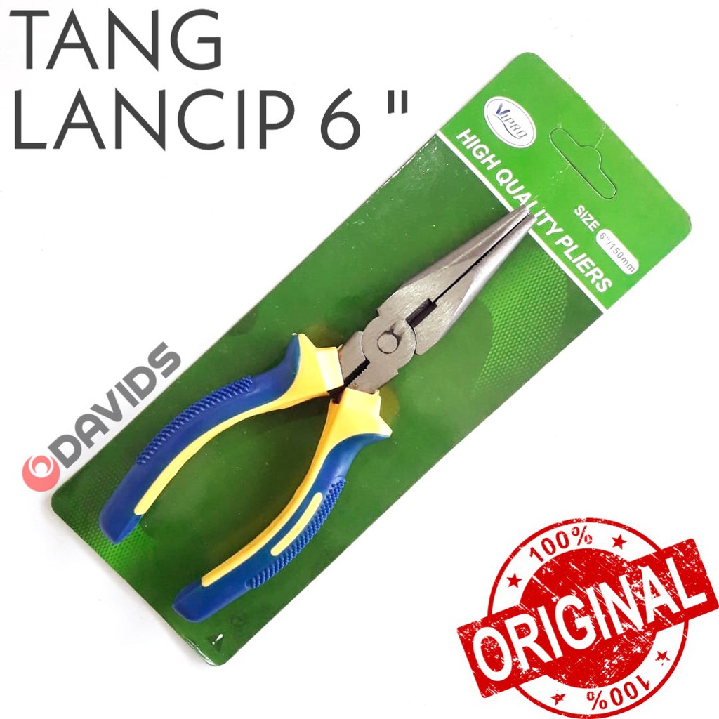 Tang lancip cucut 6 inch panjang