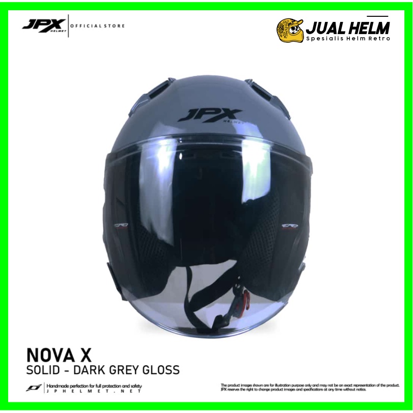 Helm JPX Nova X DarkGrey Glossy