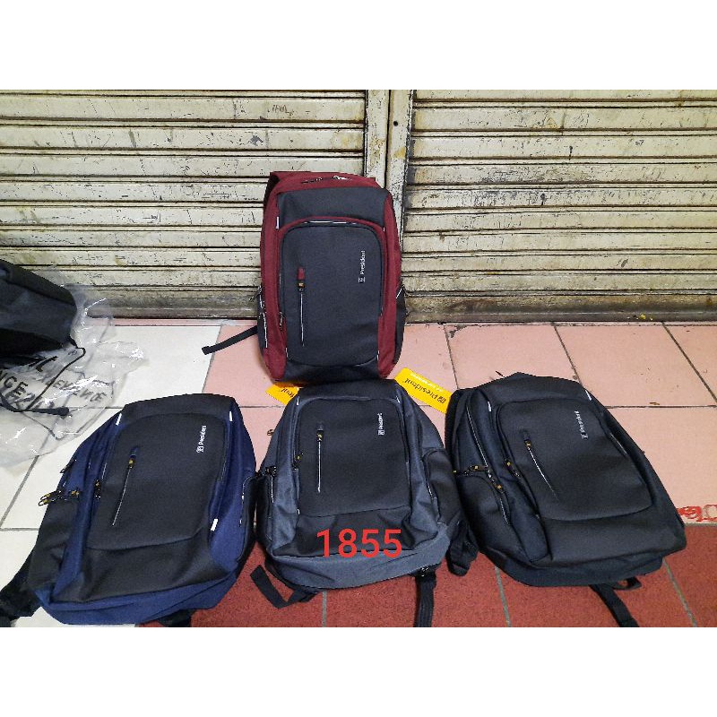 tas ransel president original 1855 1856 usb port