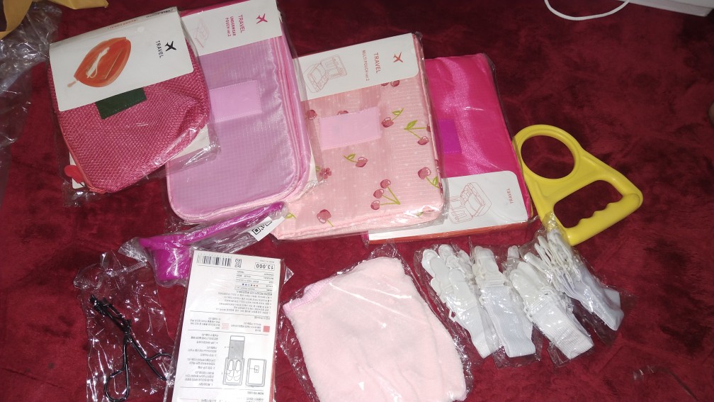 Underwear Pouch Organizer Tas Penyimpanan Pakaian Dalam