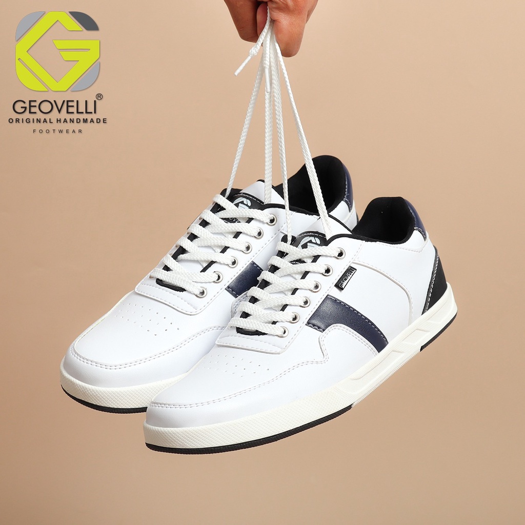 Sepatu sneaker pria kasual geovelli footwear ukuran jumbo 44-39