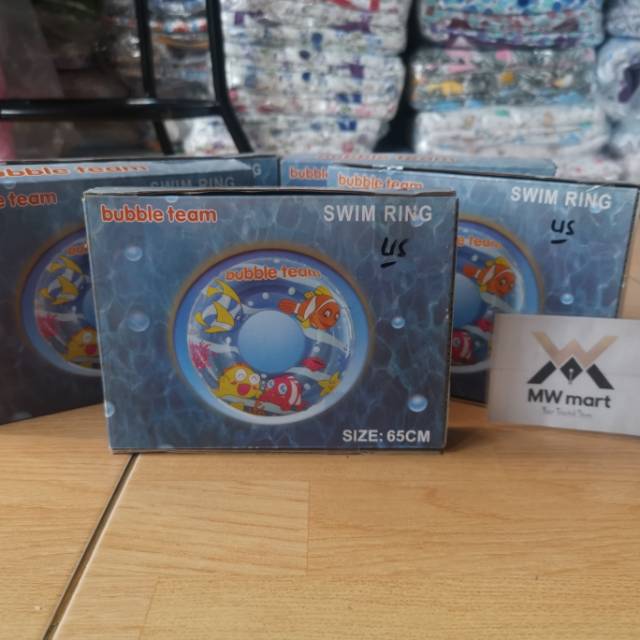Ban renang Bubble team bulat 65cm