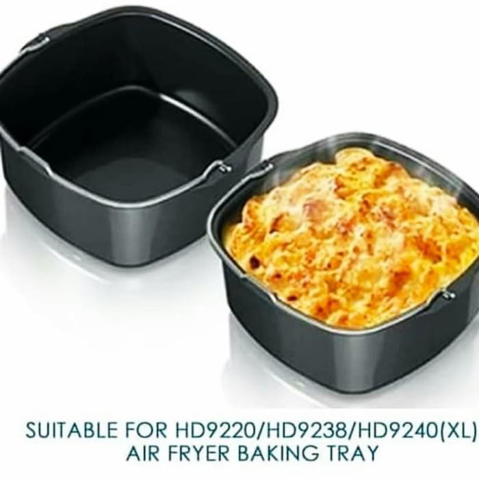 Jual Ready Stock philips airfryer baking tray/ philips air fryer baking