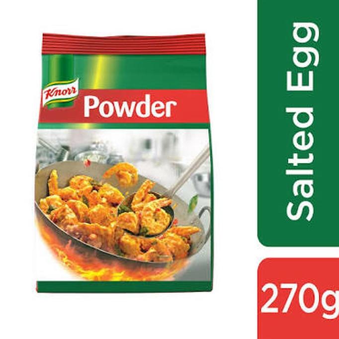 

><><><] Knorr Golden Salted Egg Powder Halal/Bubuk Telur Asin/270 gram