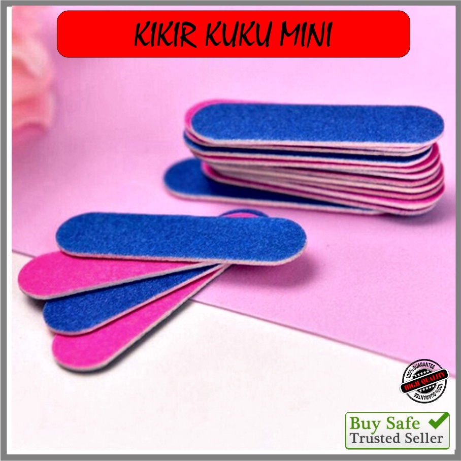 Kikir Kuku Nail Art Portable Mini Kecil Simple Manicure Pedicure