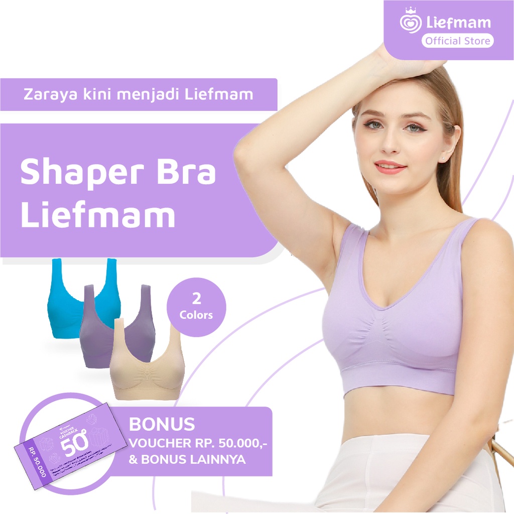 Shaper Bra Liefmam (Zaraya) - Bra Sport Pengencang Payudara