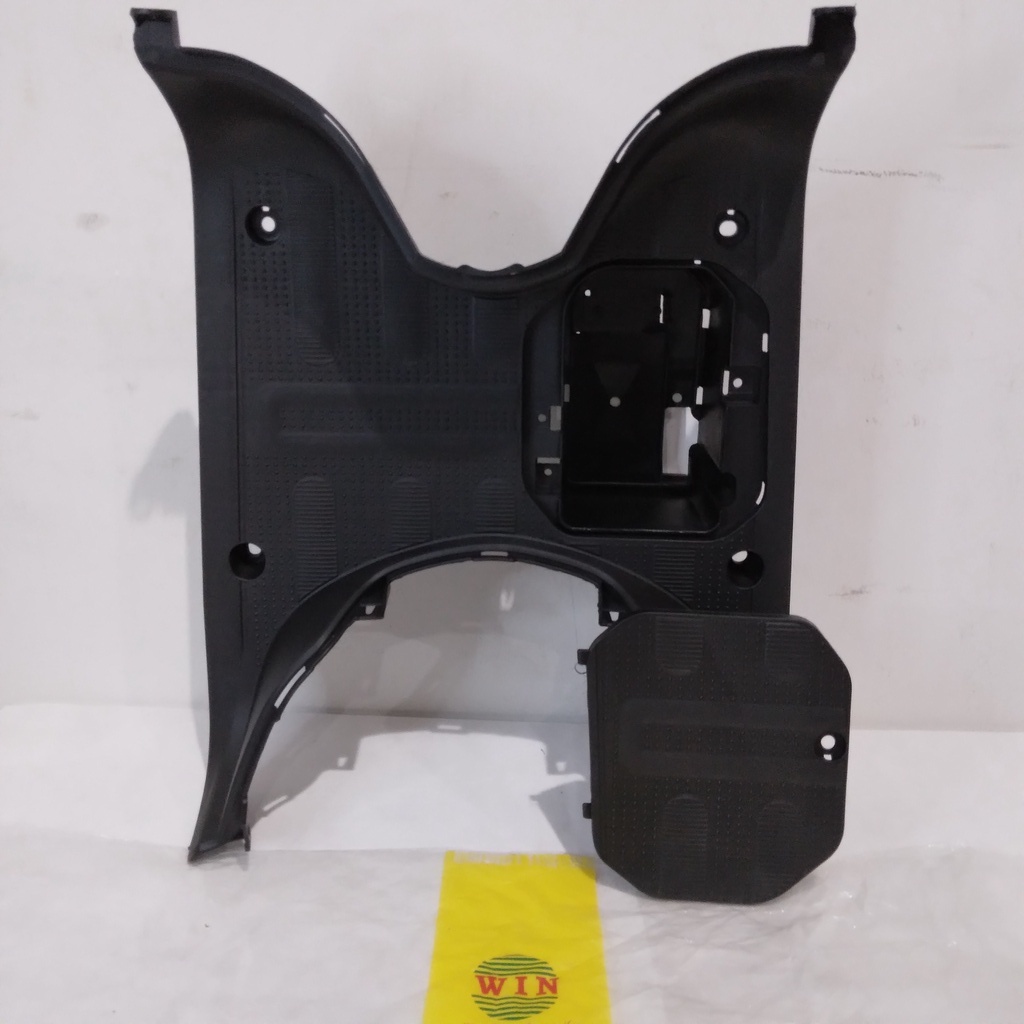 FUJI MOTOR SBY - PIJAKAN KAKI + TUTUP AKI SCOOPY 110 FI 2017 2018 2019 2020 FOOTREST ATAS WIN BORDES