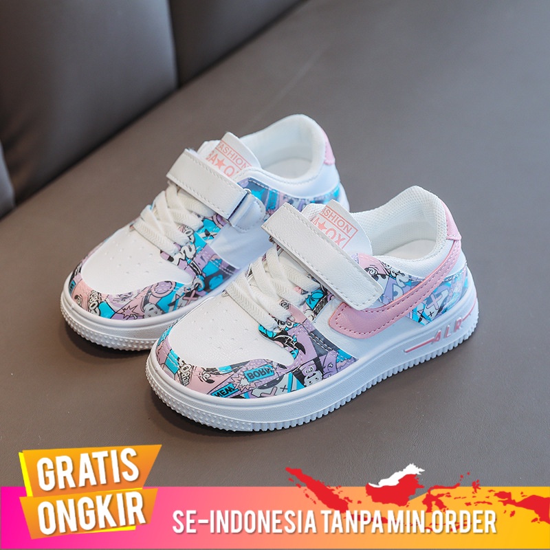 Sepatu Anak Sepatu Anak Papan Sepatu Aj2022   Anak Permukaan Kulit Sepatu Kasual  Low-Top Menengah  