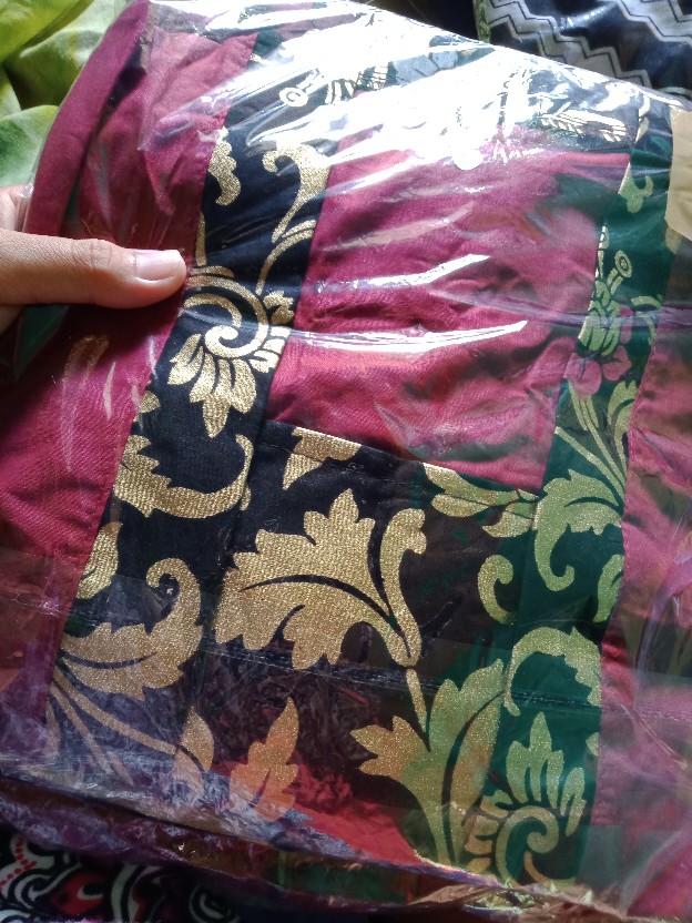 New Arrival | Nayaka Batik - Batik Couple Anjella Hauw Tulle Slendang Aplikasi Payet