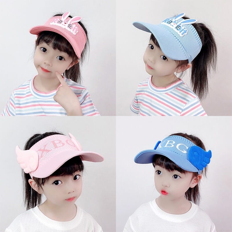 TOPI Hat Fashion Girl Rabbit Topi Sport Anak Perempuan Topi Bermain