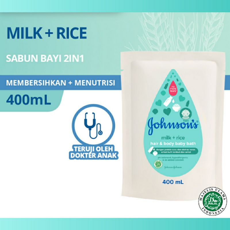 JOHNSON milk bath Reffil 400 ml