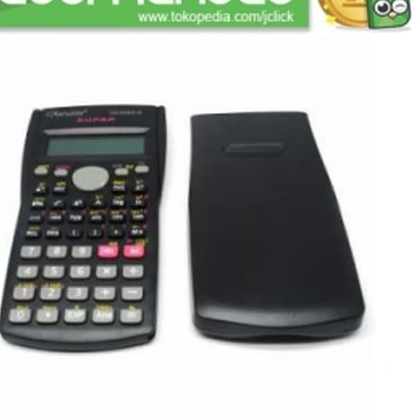 

۩ Karuida Kalkulator Elektronik Scientific Calculator - 82MS - Hitam ♫