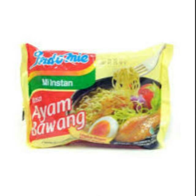 

ECER indomie Rebus ayam Bawang / indomie ayam bawang satuan