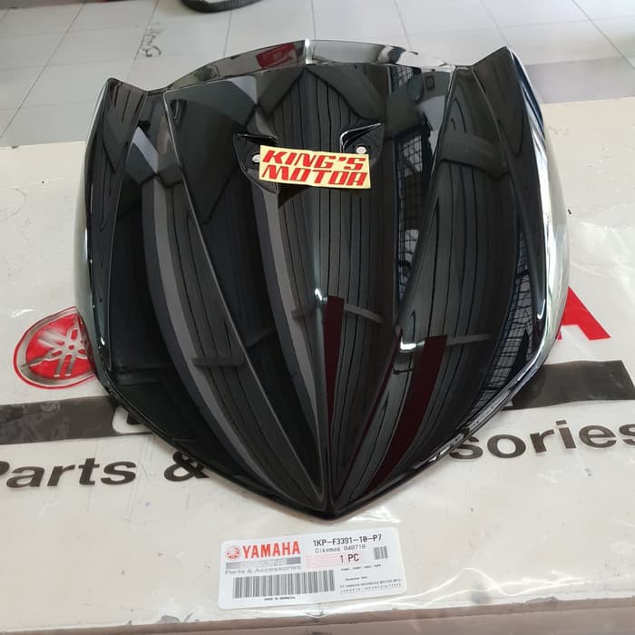 tameng depan SOUL GT 115 HITAM ASLI YAMAHA