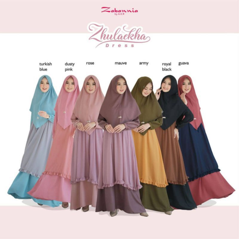 Zulaekha Dress || Zabannia by A.K.R