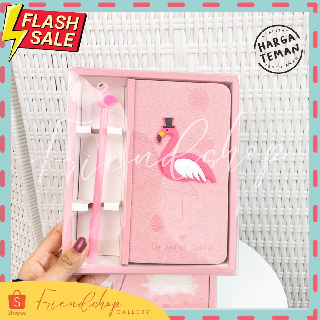 

PLANNER 2022 NOTEBOOK BUKU AGENDA DAN PULPEN GEL BENTUK FLAMINGO DAN UNICORN FREE BOX