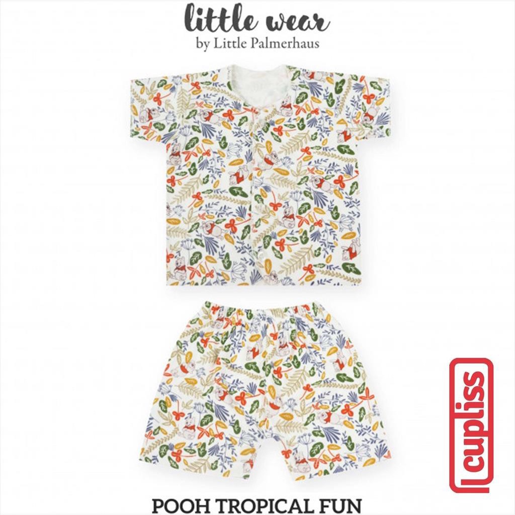 Pooh Tropical Fun Little Palmerhaus Little Wear Short Sleeve