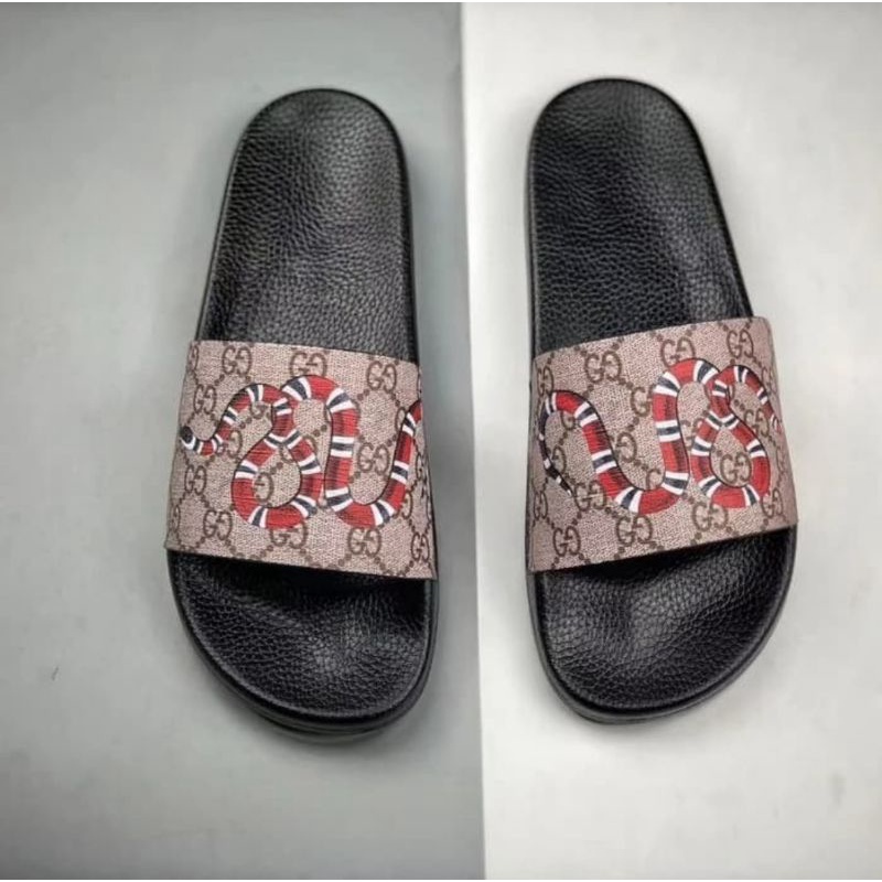Gucci Snake Slide Sandals