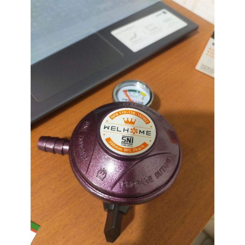 Kepala Gas / Regulator Welhome WG 138 M / WG 118 SNI Murah