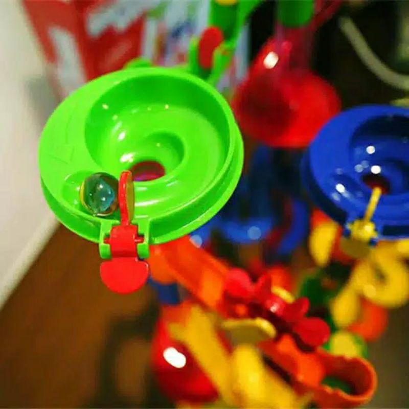 Tma / Marble Run Adventure isi 105pcs / Mainan Rail Bola Pertualang