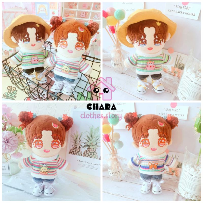 (READY INA) Kpop Doll shirt doll clothes baju boneka 20cm skz0o seventeen bts