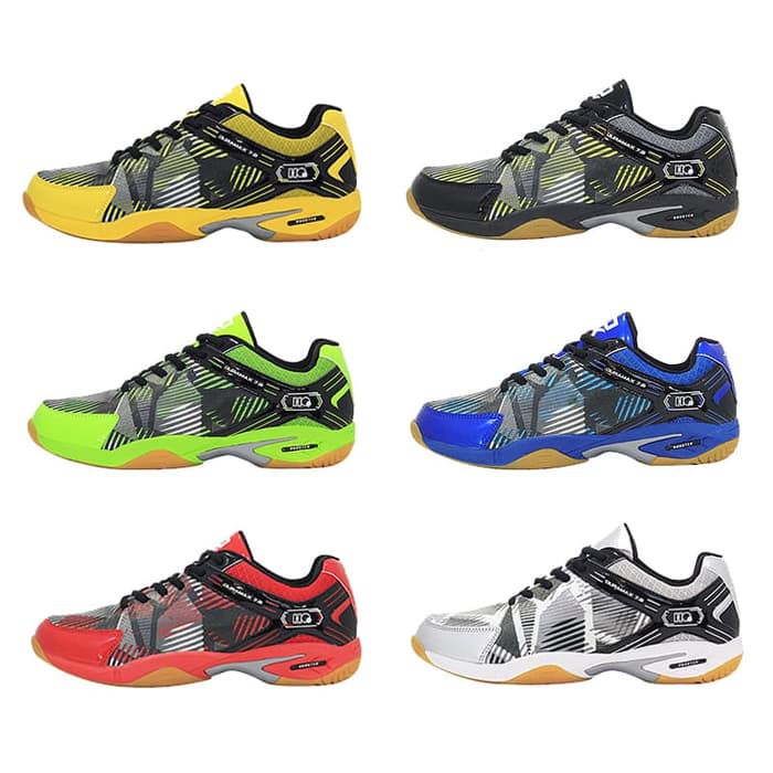 Hi-Qua Sepatu Bulutangkis/Badminton/Olahraga Duramax Original - Biru- 38